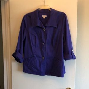 Purple Charter Club Jacket